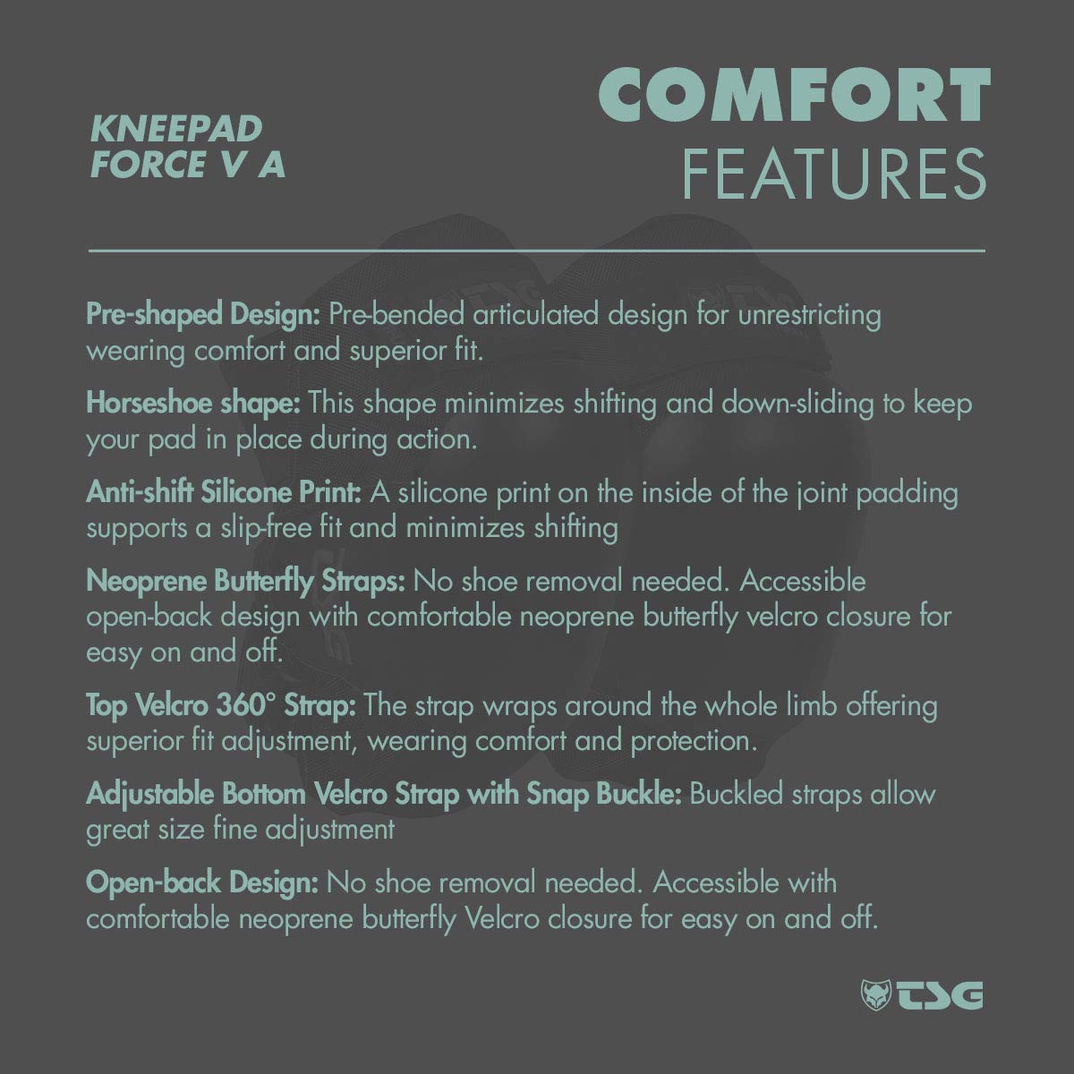 TSG Kneepad Force V A Knieschoner
