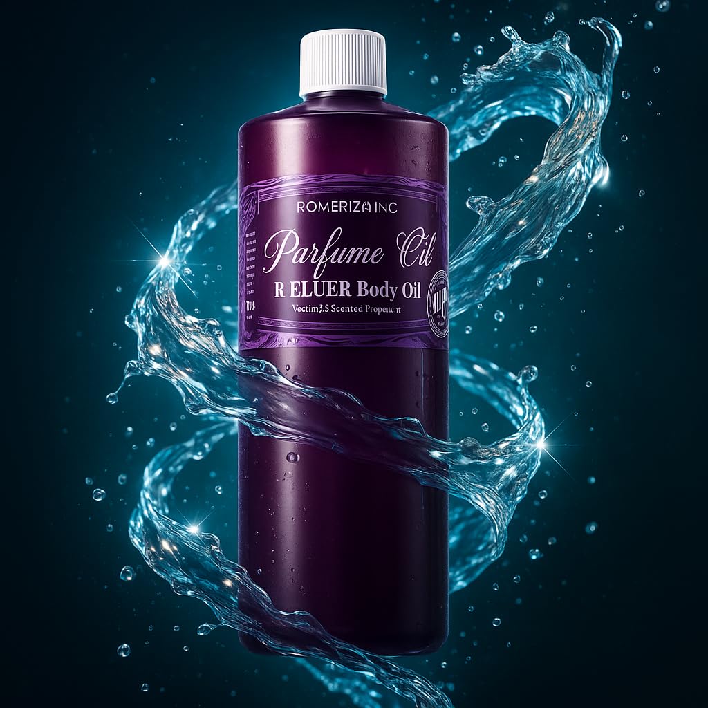 ROMERIZA Perfume - R FLUER Body Oil For Women Scented Fragrance