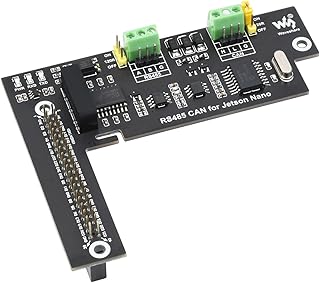 Waveshare RS485 CAN Expansion Board for Jetson Nano Digital Isolation Built-in Protection Circuit Onboard CAN Controller/Transient Voltage Suppressor/Digital Isolation Chip