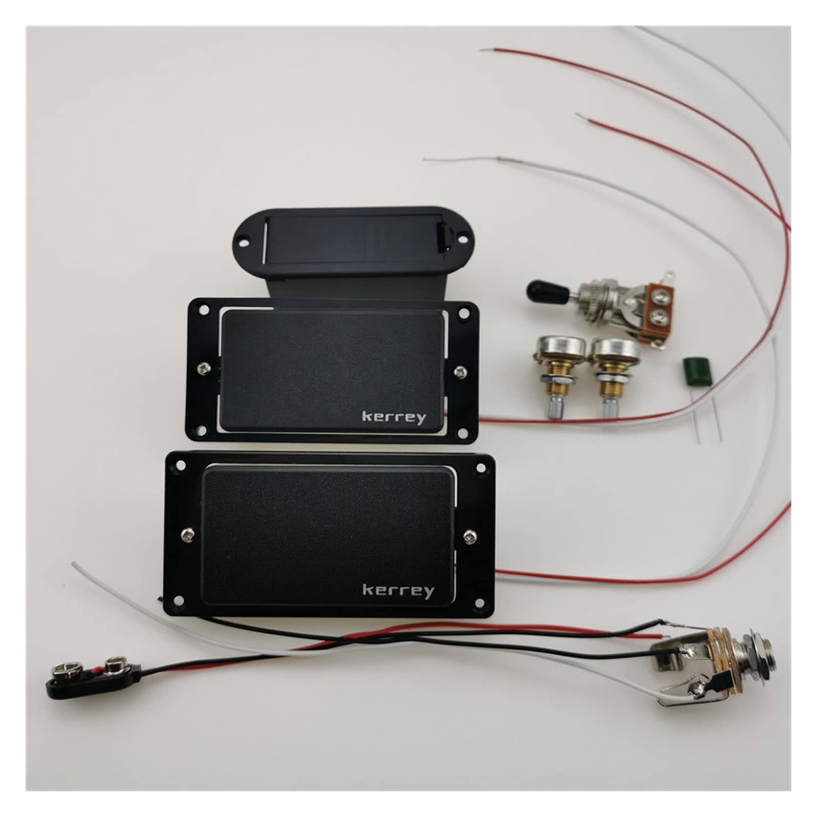 E-Gitarren-Tonabnehmer Kerrey Electric Guitar Pickup Active Humbucker Pickup für Les Paul Ähnliche Angestellte Gitarren (Color : 02)