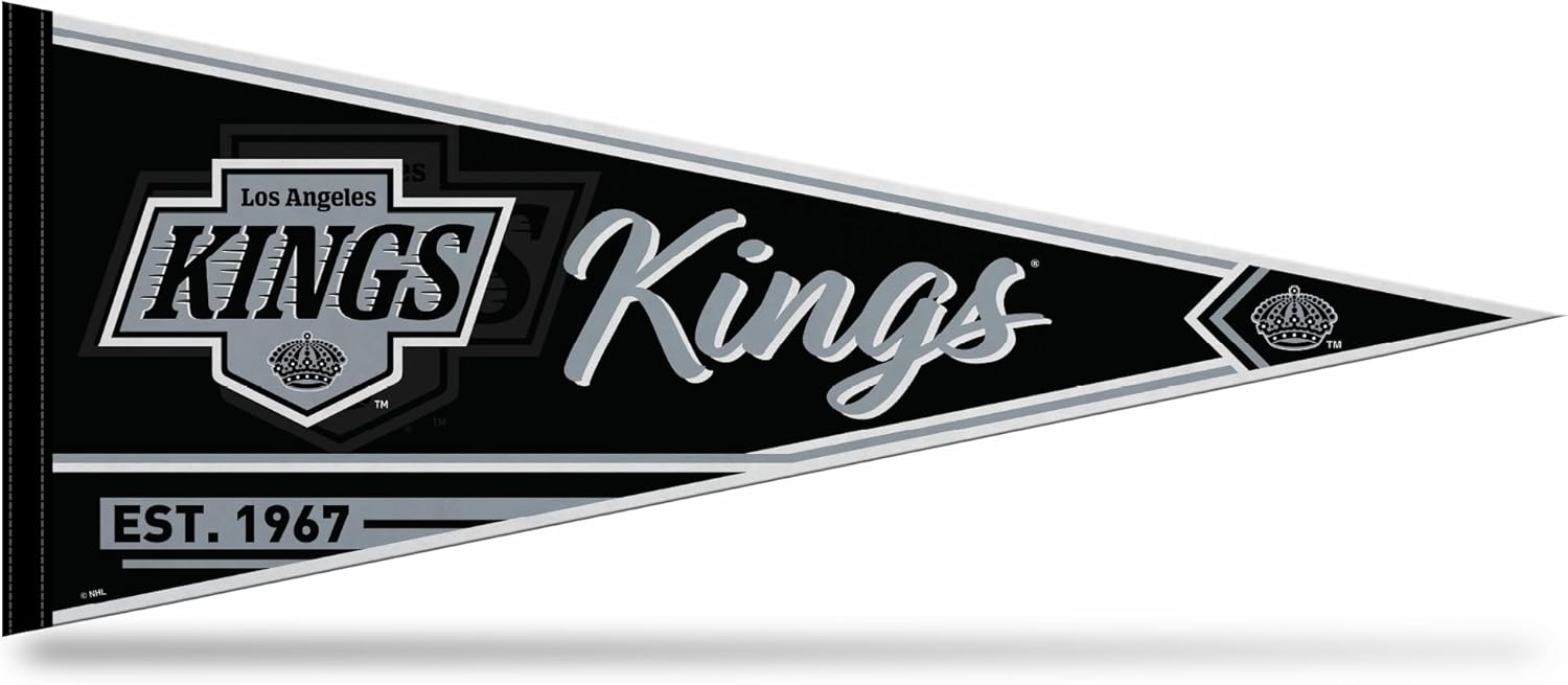 Rico Industries NHL Hockey Classic 12" x 30" Felt Wall Décor Pennant - Great for Home/Bed Room/Man Cave Décor