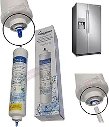 Filtro De Agua para geladeira refrigerador Side By Side compatível com ge electrolux brastemp samsung Bosch Philco Hisense bebedouros maquina de gelo marca spring source externo