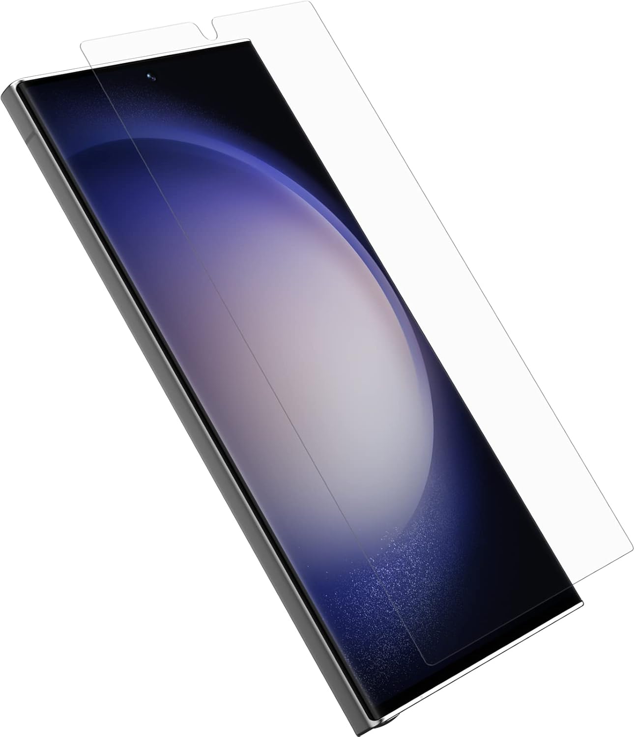 OtterBox Alpha Flex Antimicrobial Screen Protector for Samsung Galaxy S23 ULTRA v2, Flawless Touch Response, Fingerprint Resistant, Precision Fit, Vibrant Clarity