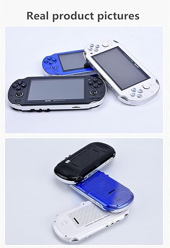 Miniatura 9 de CZT Consola de juegos portátil de 4.3 pulgadas, doble joystick de 8 GB integrados, 2200, consola de videojuegos retro, arcade, emulador múltiple,