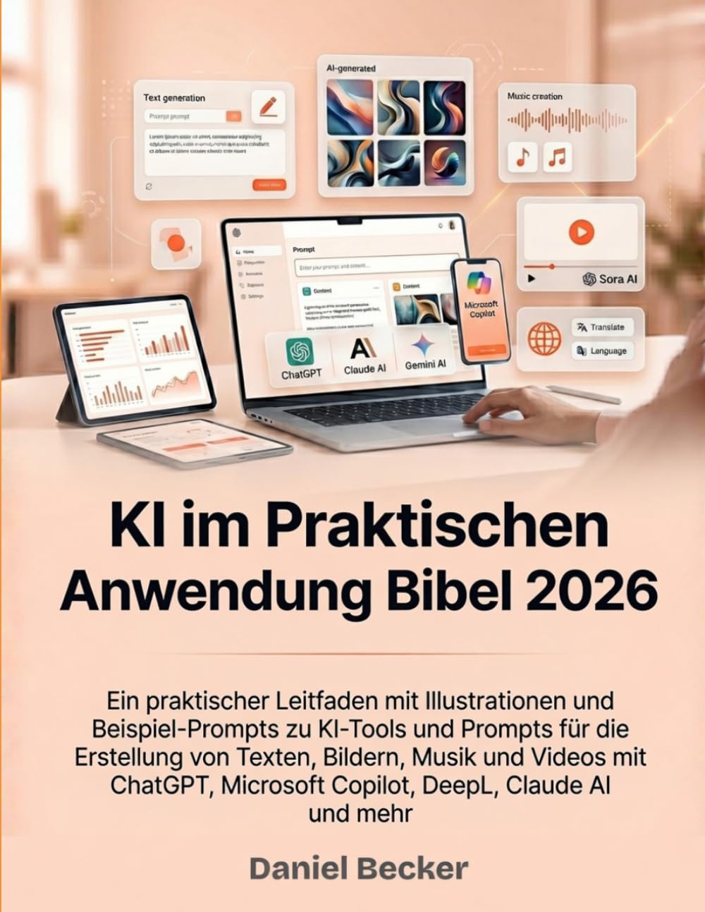 KI im Praktischen Anwendung Bibel 2026: Ein praktischer Leitfaden mit Illustrationen und Beispiel-Prompts zu KI-Tools und Prompts für die Erstellung ... Microsoft Copilot, DeepL, Claude AI und mehr