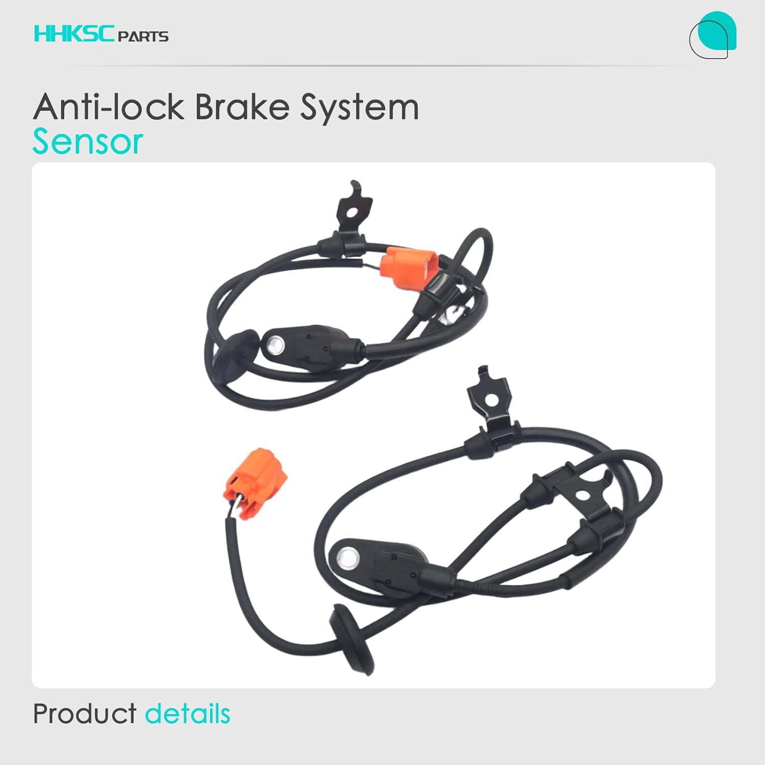 2pcs Front Left and Right ABS Wheel Speed Sensor Compatible with Acura Honda MDX Pilot 57450S3VA01 57450S3VA02 57455S3VA11 ALS793 ALS801 03 04 05 06