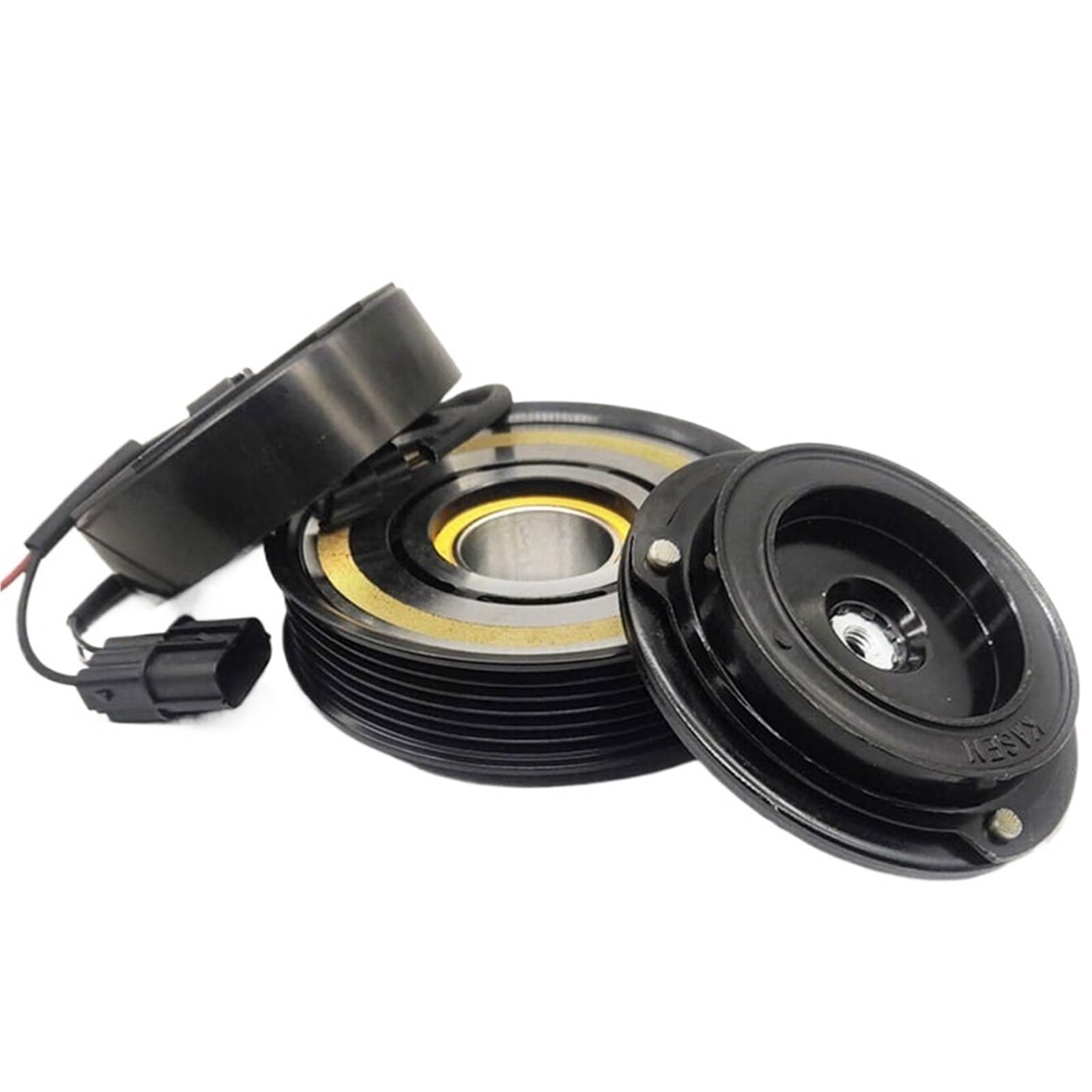 AC Compressor Clutch Kit Fit for Tucson IX35 Fit for Sportage 97701-2S500 977012S500 60-03377NA DVE16 Air Conditioning AC Compressor Clutch