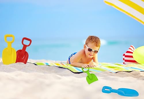 Miniatura 2 de Chochkees Juego de pala de arena de playa, pala de 10.5 pulgadas, golosinas de cumpleaños para niños y niñas (paquete de 2)