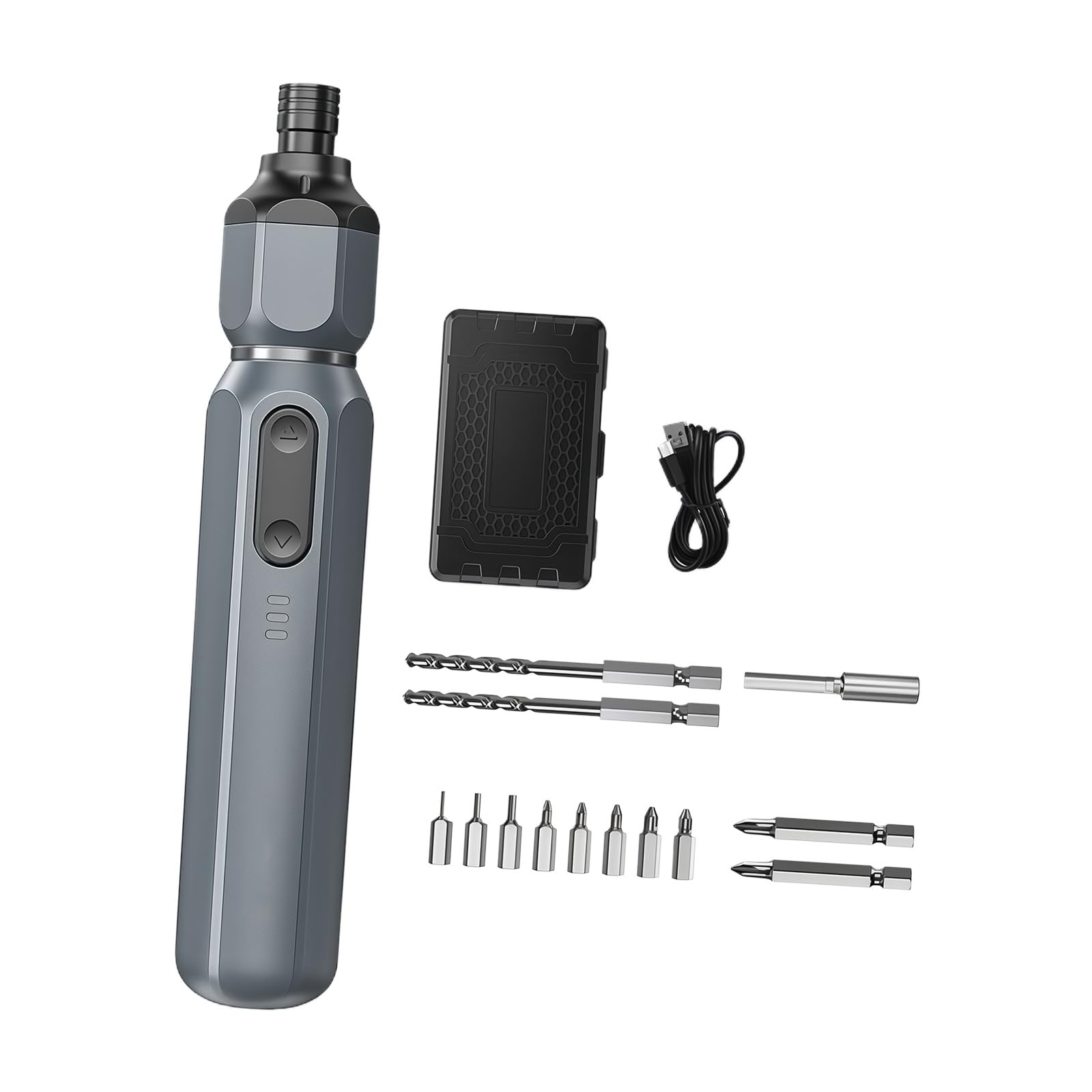 Apglsxy B 9.8V Cordless Electric Screwdriver Automatic With Drill It For Furniture Assembly Home Electronic Repair Lightweight Rechargeable Screwdriver