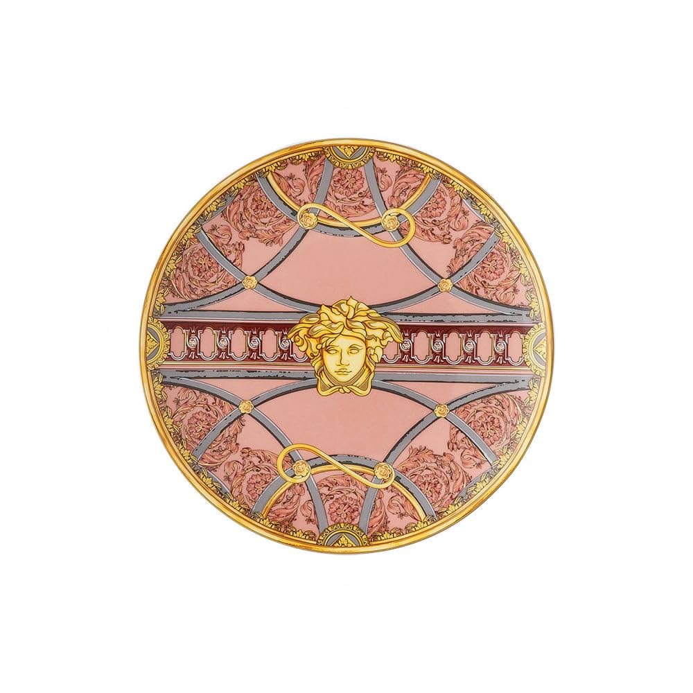 Versace SCALA DEL PALAZZO - ROSA -PIATTINO 17 CM
