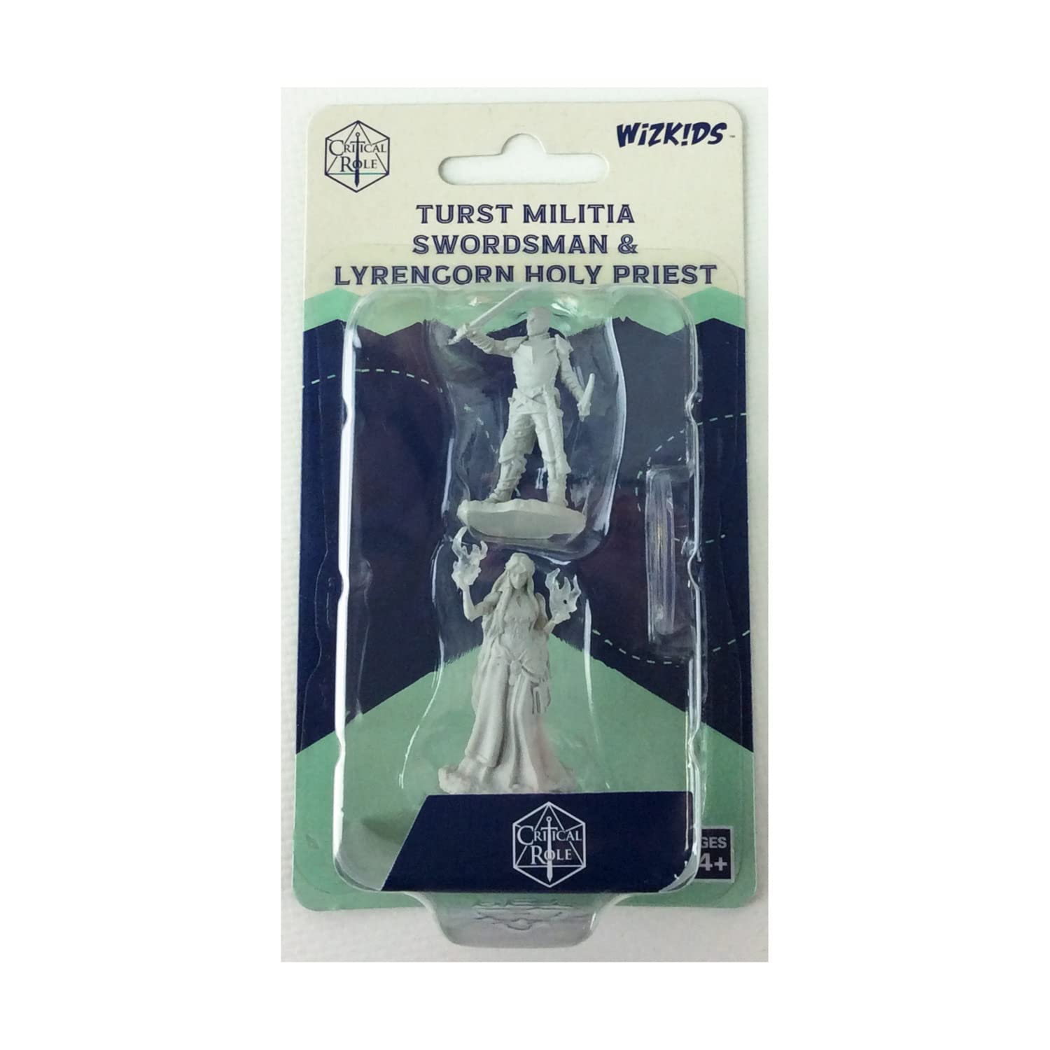 WizKids Turst Militia Swordsman & Lyrengorn Holy Priest