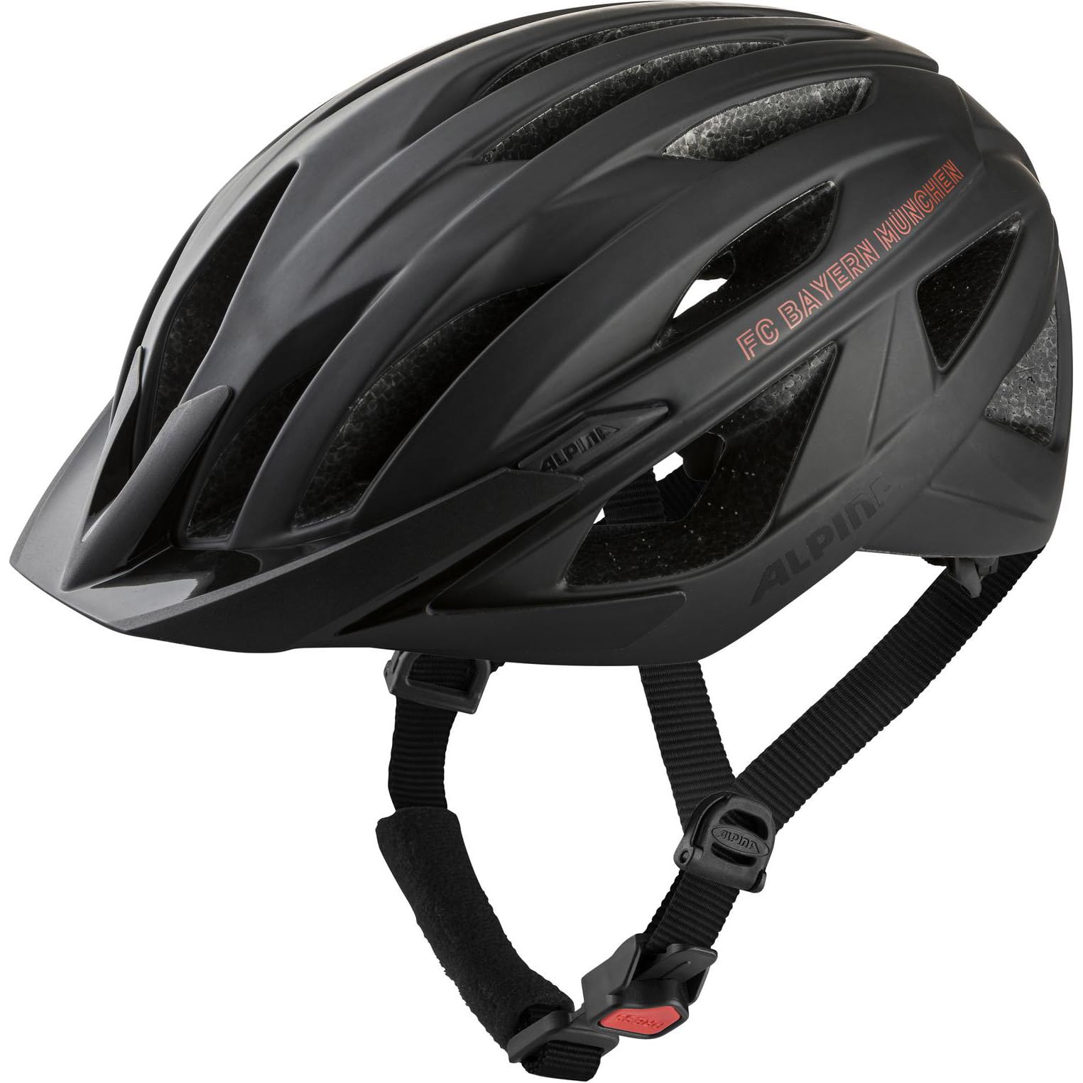 ALPINA Parana Fahrradhelm, Black matt, 51-56 cm | individuelle Größenanpassung - leichte Inmold-Bauweise - optimale Belüftung