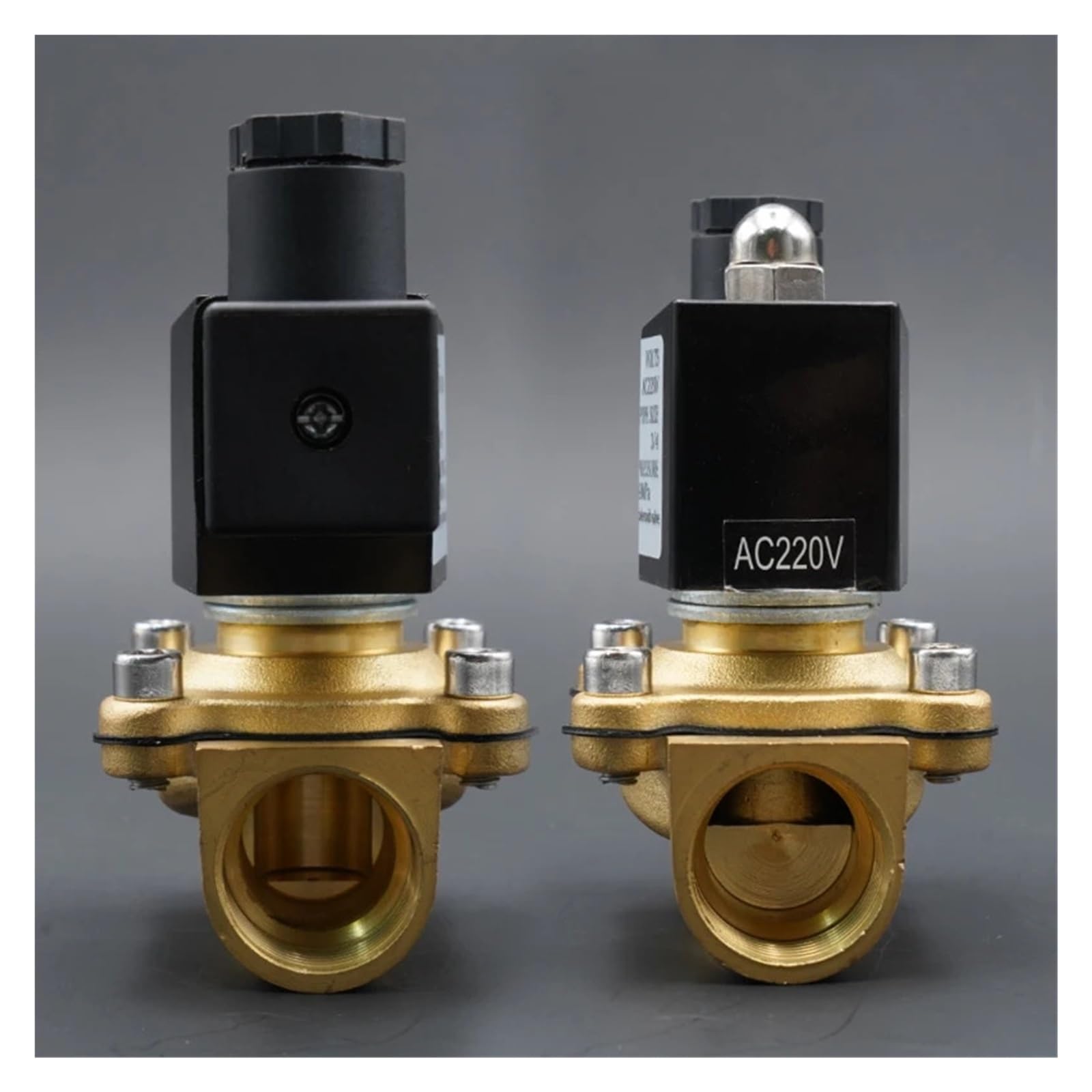 Zawór elektromagnetyczny wodny normalnie zamknięty Zawory mosiężne 22012V24V Powietrze Woda Gazowy zawór membranowy 1/4" 3/8" 1/2" 3/4" 1" 2" Płyn przemysłowy(DN25,DC12V)