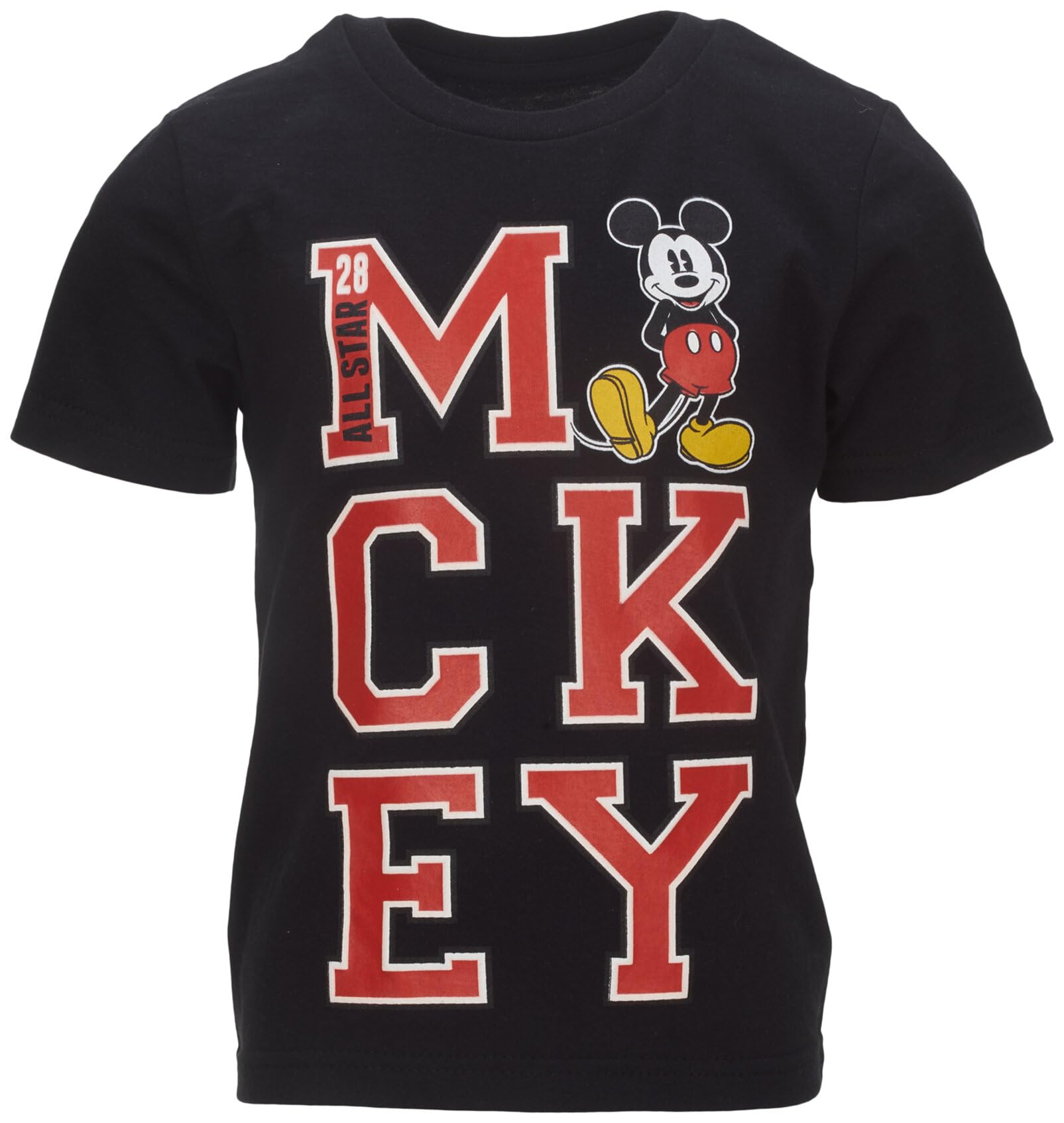 Disney Mickey Mouse Donald Duck - Paquete de 3 camisetas para niños pequeños