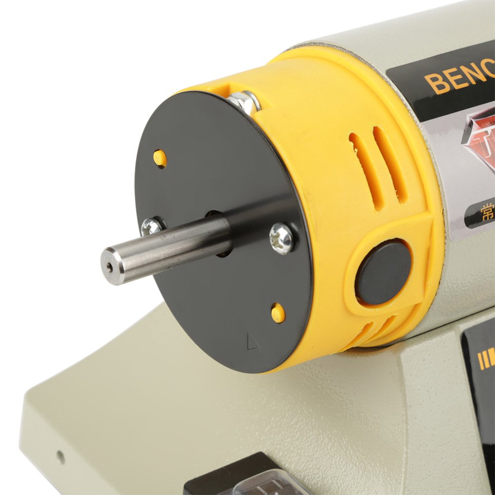 Tokarka do polerowania, trwała 0-10000r / min Szlifierka elektryczna Maszyna do polerowania biżuterii Tokarka dentystyczna Silnik 220 V 350 W 16x13x12,5 cm do stołu warsztatowego