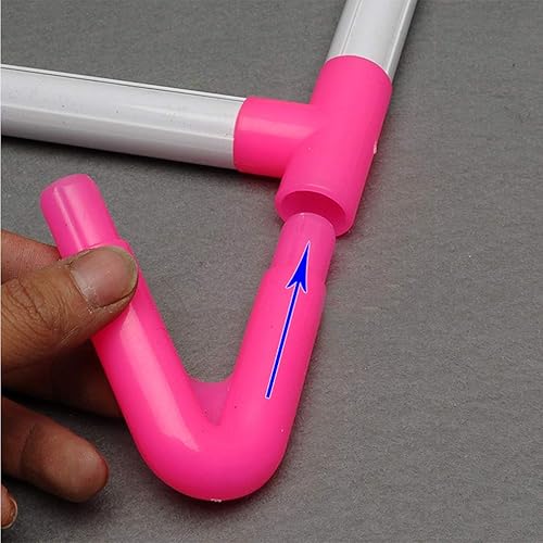 Miniatura 4 de Exceart Soportes de estante de alambre, soporte de cruz, soporte de suelo, soporte de bordado de aro de escritorio, marco de tapiz bordado de cruz