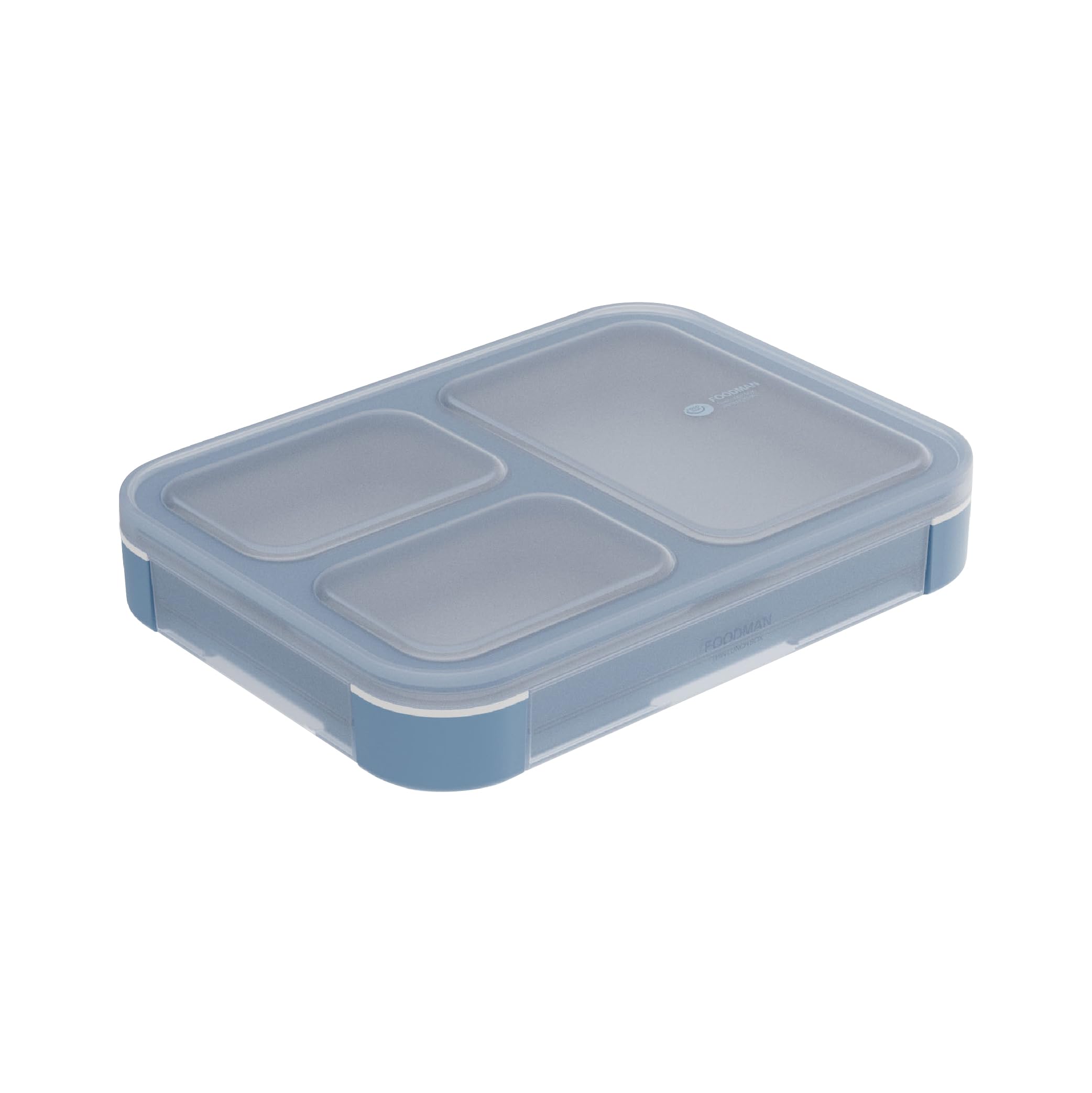 フードマン 弁当箱 立てて運べる 薄型弁当箱 700ml 抗菌仕様 [color…