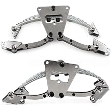 Stainless Steel Rear Suspension RC Simulated Parts for Tamiya 1/14 Tractor Trailer RC Car