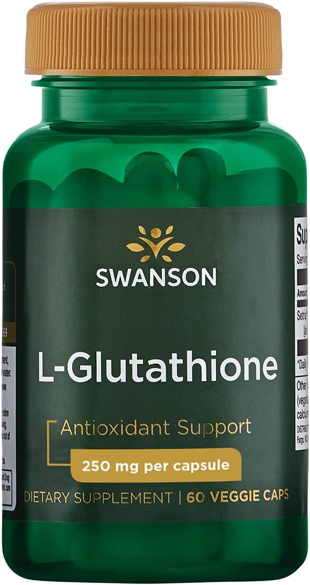 Swanson ULT L-GLUTATHIONE 250MG 60 Veg Cap