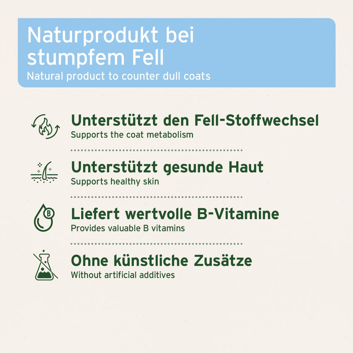 AniForte Lievito di birra per cani 500 Tabs - prodotto naturale, pelo lucido e forte, pelle vitale, rafforzamento generale e promozione della condizione, vitamine e minerali importanti