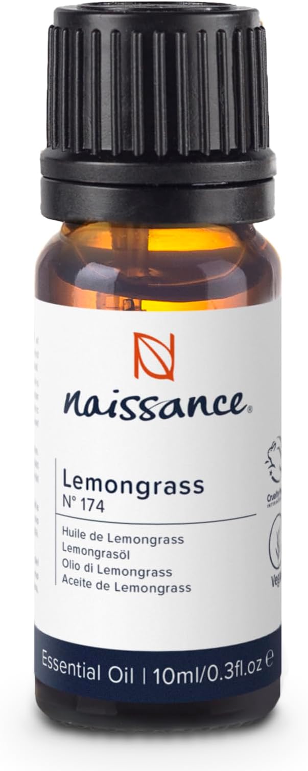 Lemongrass (Flexuosus) Essential Oil (#174) 10ml - Pure, Natural, Steam Distilled, Cruelty Free, Vegan & Undiluted - for for Aromatherapy and Diffusers