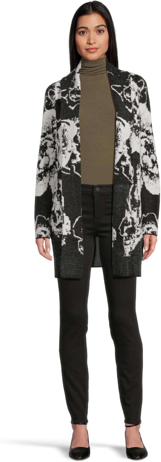 Liverpool womens Long Sleeve Open Front Shawl Sweater Coatigan - Image 5