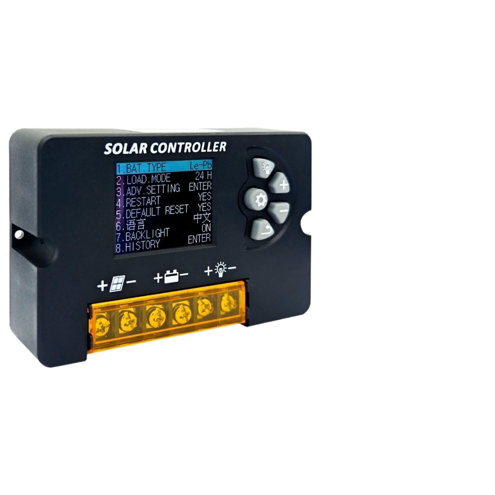 12 V 24V PWM kontroler ładowania baterii ogniw słonecznych 1 sztuka 10 A 20 A 30A z regulowanym regulatorem wyświetlacza (30A)
