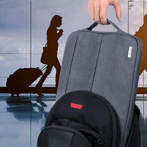 Miniatura 6 de V Voova 11 11.6 12 12.5 13 13.3 14 15 15.6 pulgadas, funda de transporte para portátil resistente al agua, bolsa de computadora, cubierta protectora