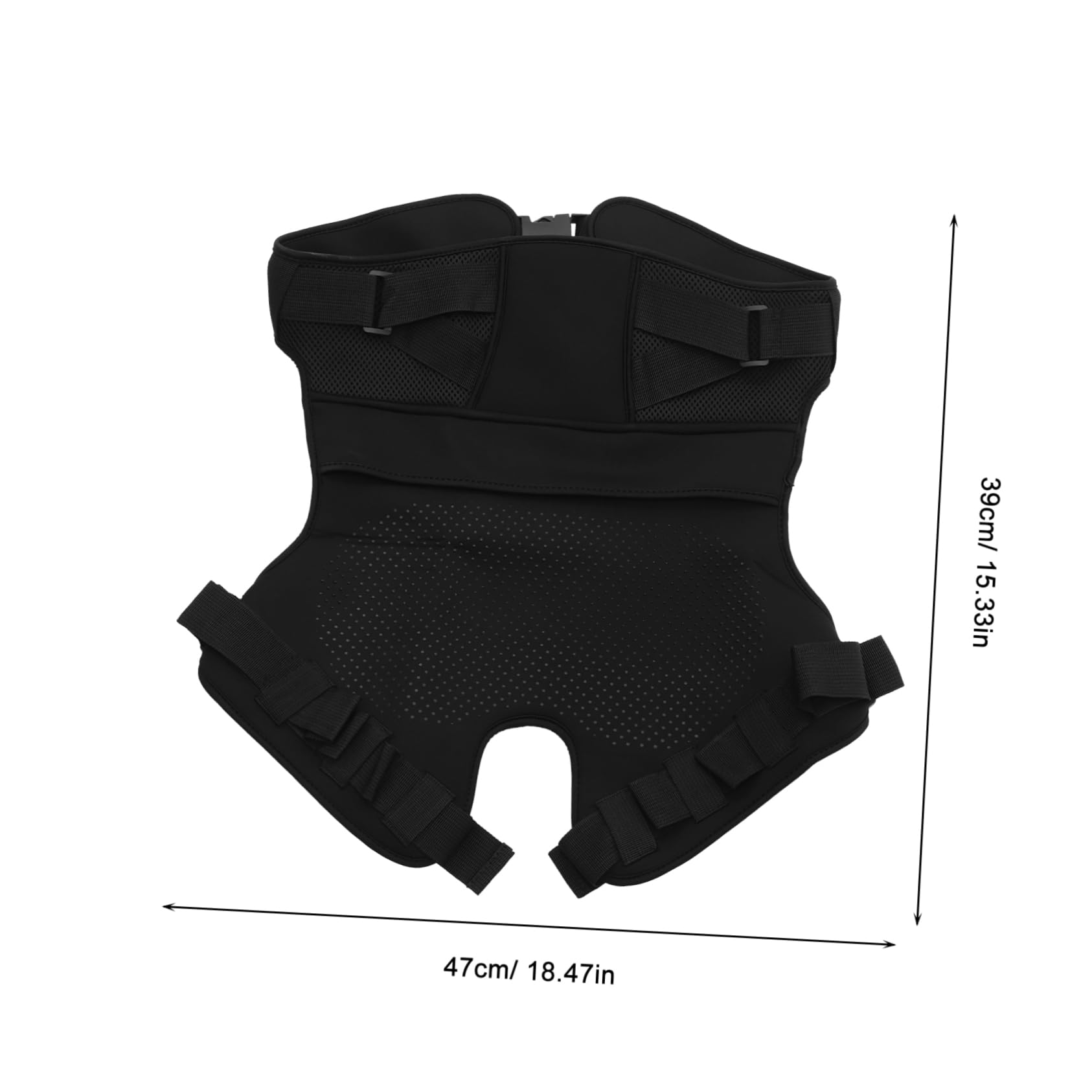 OSOLADY Fishing Seat Cushion Seat Pad with Elastic Band for Outdoor Activities Comfortable Support for Fishing Supplies Black