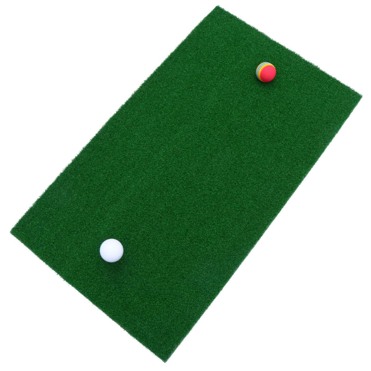 Tappeto Golf Allenamento Portatile, Verde, in PP, per Pratica