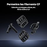 Creality K1C Imprimante 3D, Haute Vitesse 600mm/s, Nivellement Automatique avec Caméra AI, Prend en Charge Les Filaments en Fibre de Carbone, 220x220x250mm pour Débutants Famille École - 9
