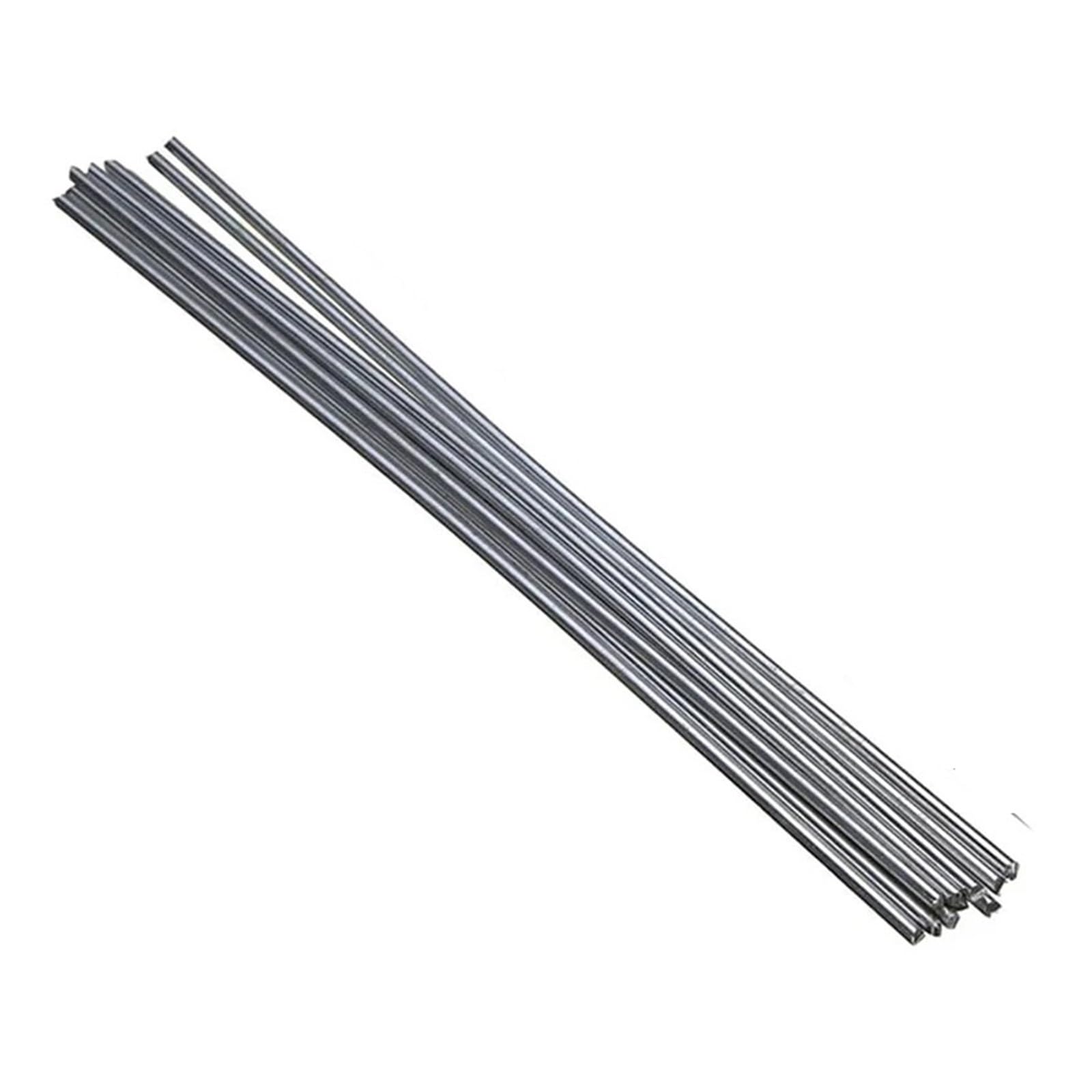 50~10 piezas de varillas de soldadura de aluminio sin necesidad de polvo de soldadura, soldadura fuerte de baja temperatura(2.0x250mm,50pcs)