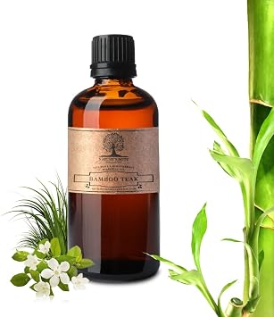 Woody Aroma Essential Oil - 100% Pure Aromatherapy Grade Essential Oil by Natures Note Organics 10 ml, Bamboo Teak