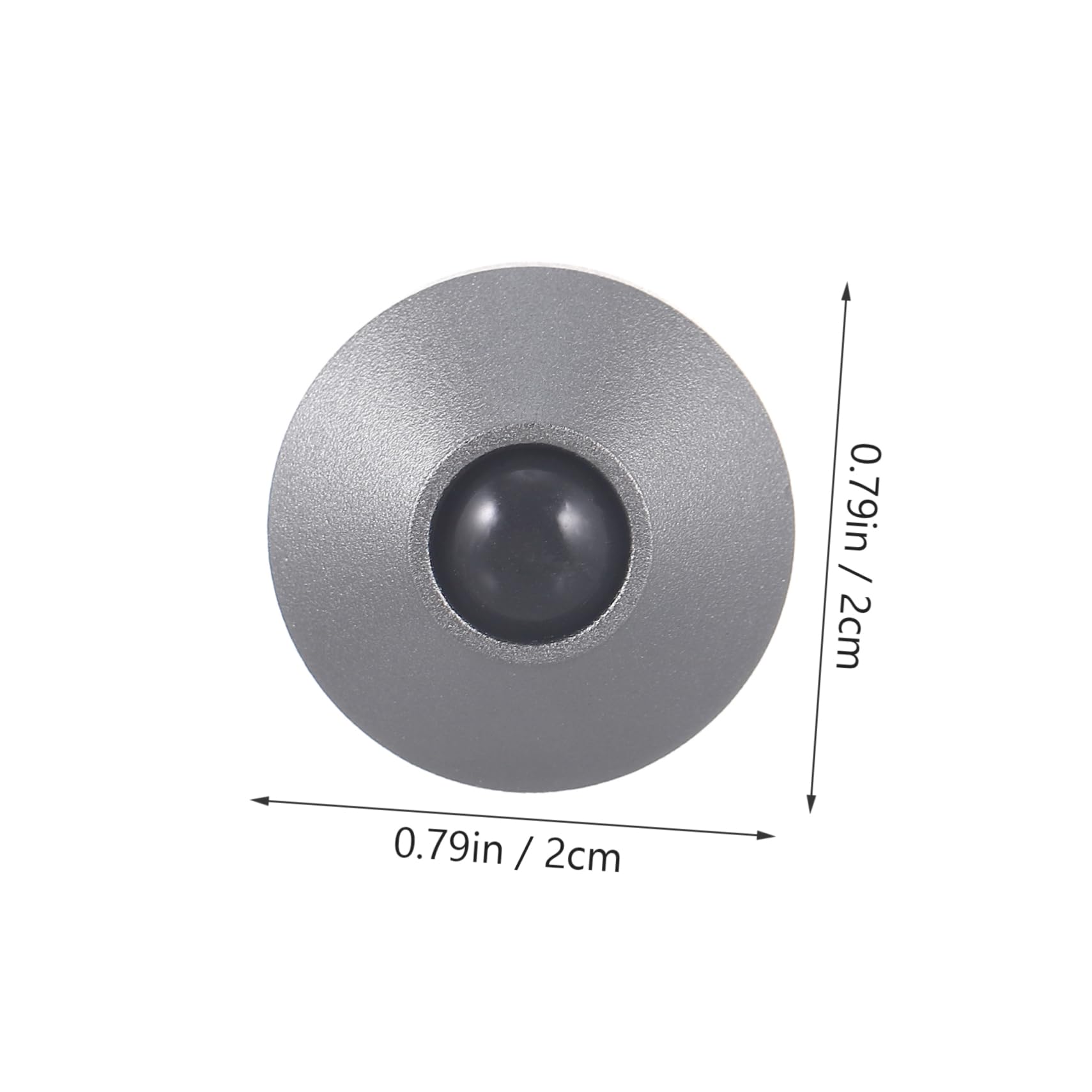 TEHAUX 2pcs Aluminum Keyboard Feet Stand Elevated Keyboard Riser Notebook Pad