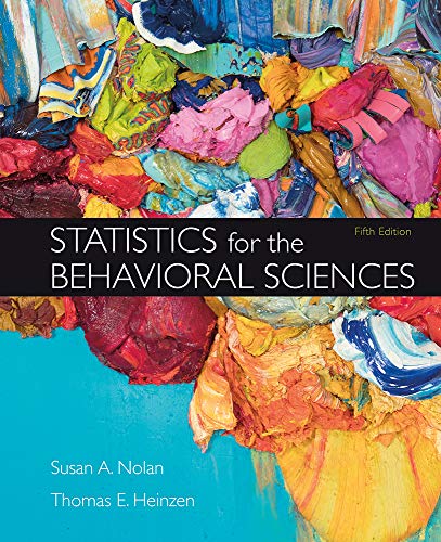 Loose-Leaf Version for Statistics for the Behav... 131924243X Book Cover
