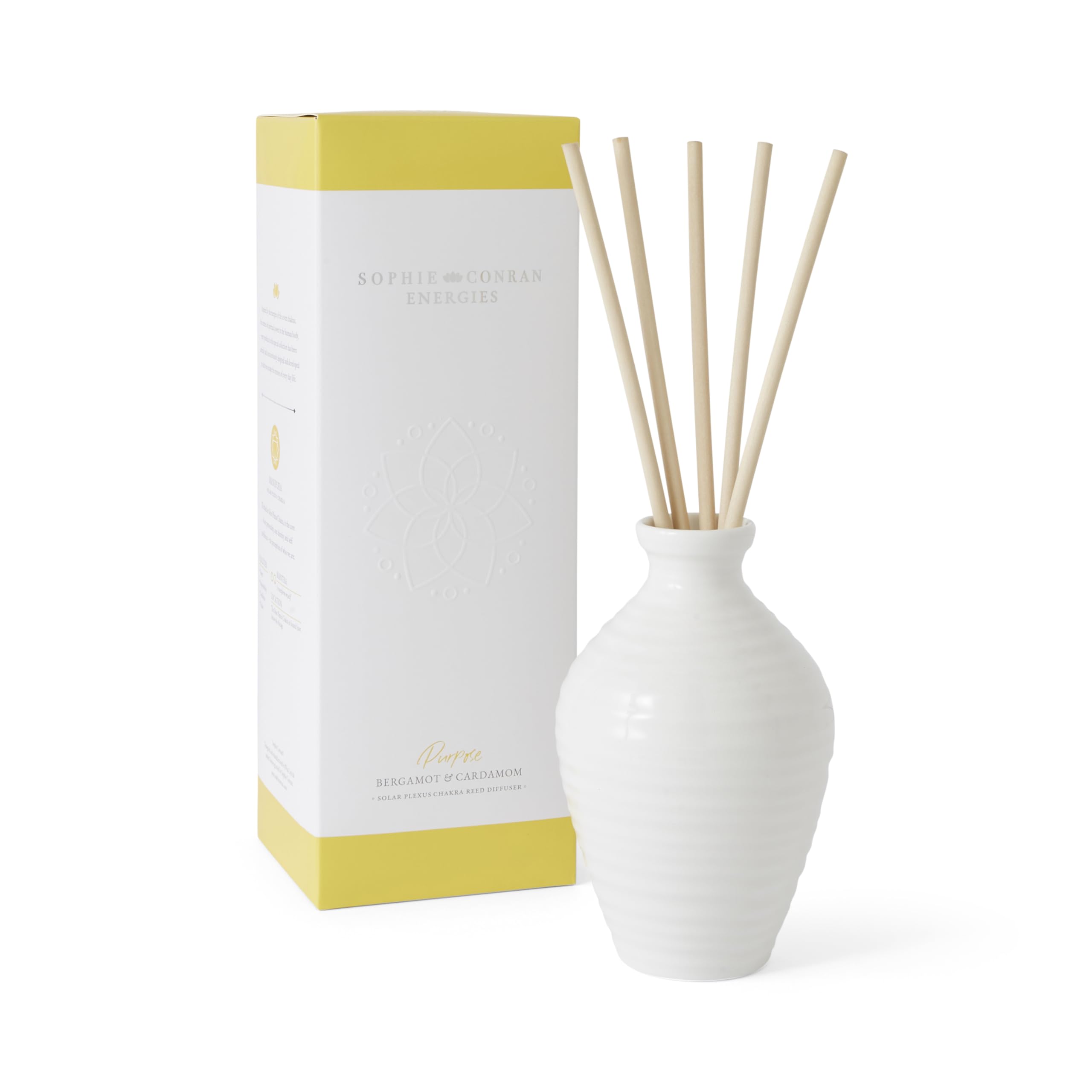 Sophie Conran Bergamot & Cardamom Reed Diffuser, White