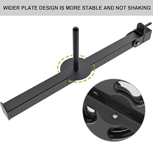 Miniatura 8 de Nordic Hamstring Curl Attachment, Dip Bar, Belt Squat & Safety Spotter Arms for 2"x2" & 3"x3" Power Racks, Home Gym Strength Training Accessories