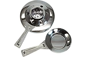 CUISINOX Stainless Steel Fondue Burner, 3.5&quot; Wide