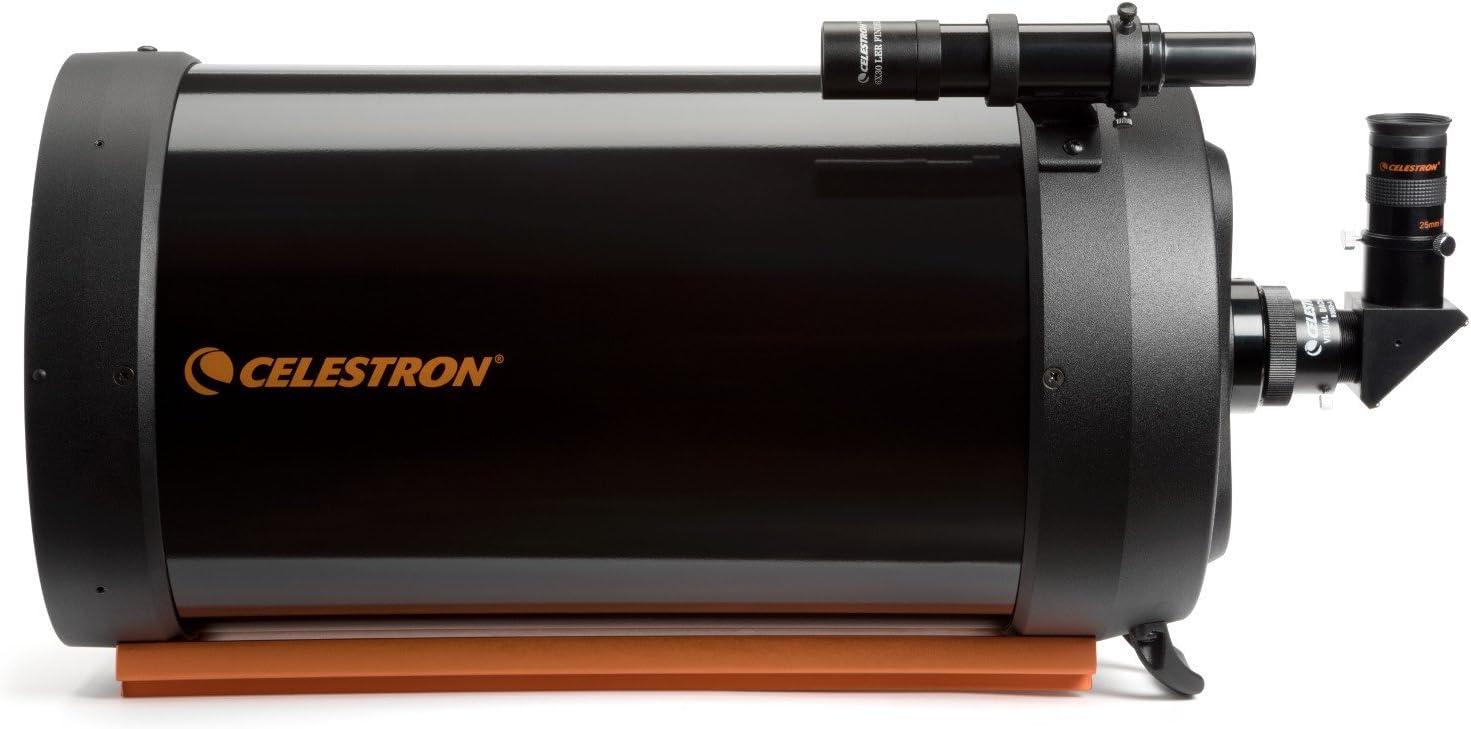 Ġenb view of Celestron 91027XLT with finderscope and diagonal attached