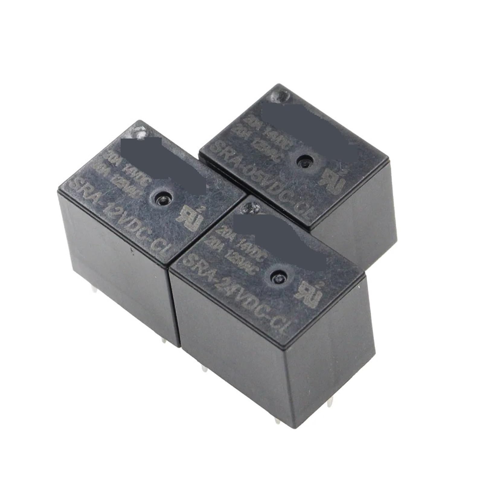 Relais SRA-24VDC-AL 4 broches pour installer un circuit de puissance 24V 20A sur mesure