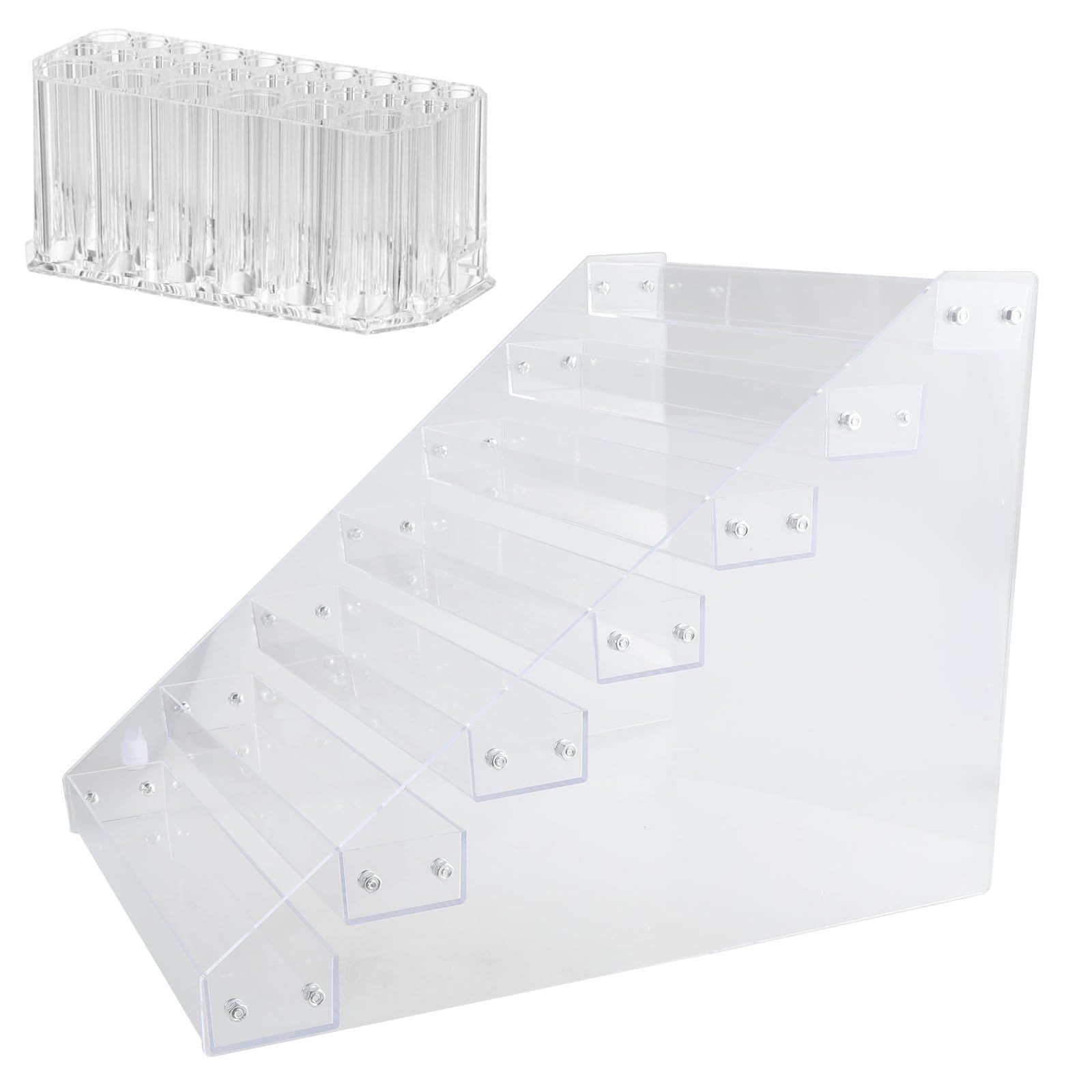 Organizzatori per pittura acrilica per vernici acriliche e pennelli organizer a 7 strati per strumenti efficienti