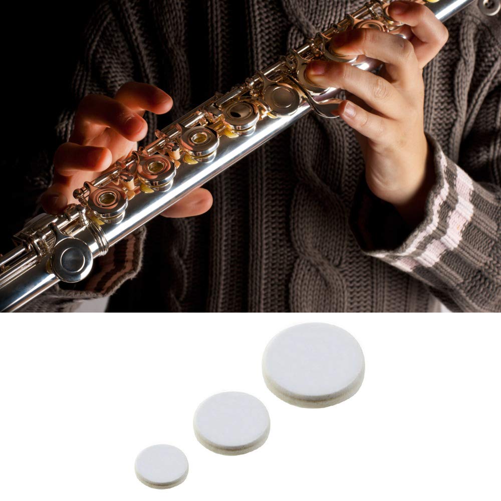 Set di 17 cuscinetti in pelle per clarinetto per accessori di ricambio per strumenti a fiato squisiti 2 set