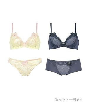 Amazon | [ウイング/ワコール] ブラジャーショーツセット 【福袋