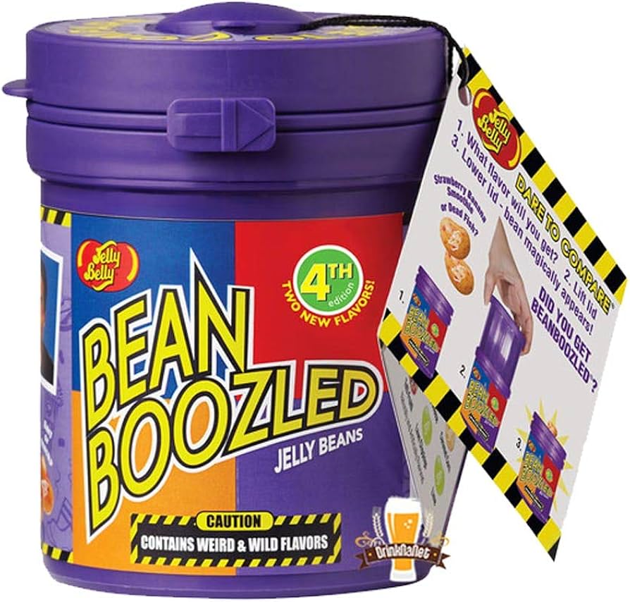 Amazon.com : Jelly Belly Beanboozled Dispenser 99g x 6 : Grocery