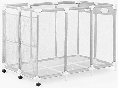 Miniatura 9 de Essentially Yours Soporte para fideos de piscina, juguetes, flotadores, bolas y flotadores, organizador de almacenamiento de malla, extragrande,