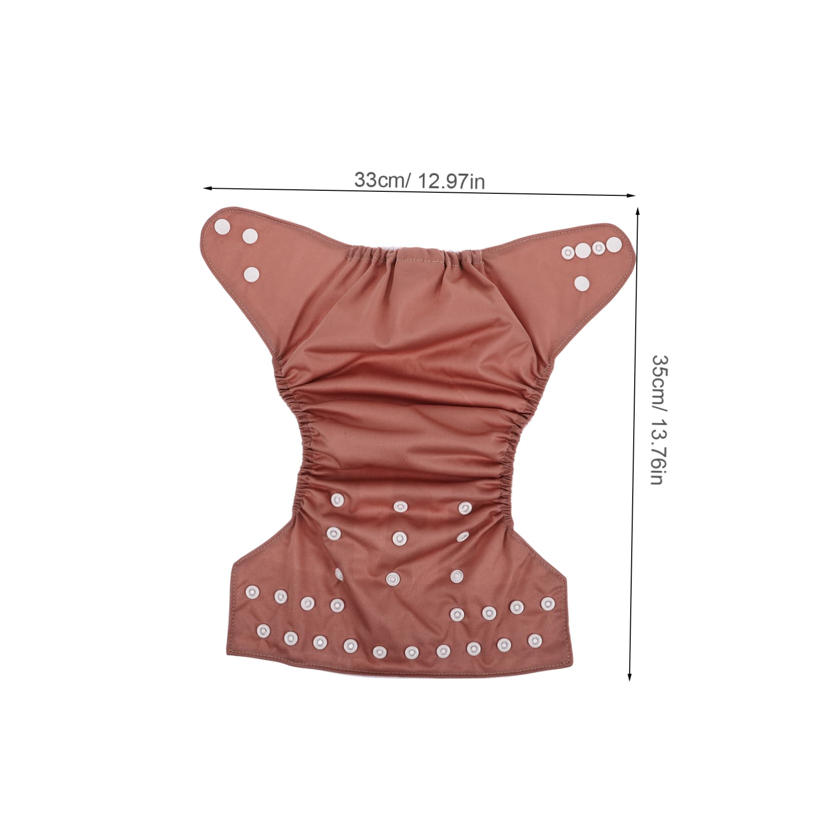 HAPINARY Adjustable Washable Reusable Baby Diapers Soft Comfortable Waterproof Newborn to Toddler Unisex 3-Pack