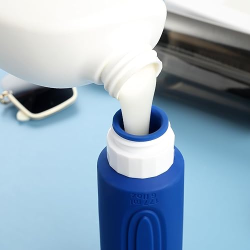 Miniatura 152 de Botellas de viaje para artículos de tocador, aprobados por la Tsa, recipientes de tamaño de viaje de 3 onzas, sin BPA, a prueba de fugas