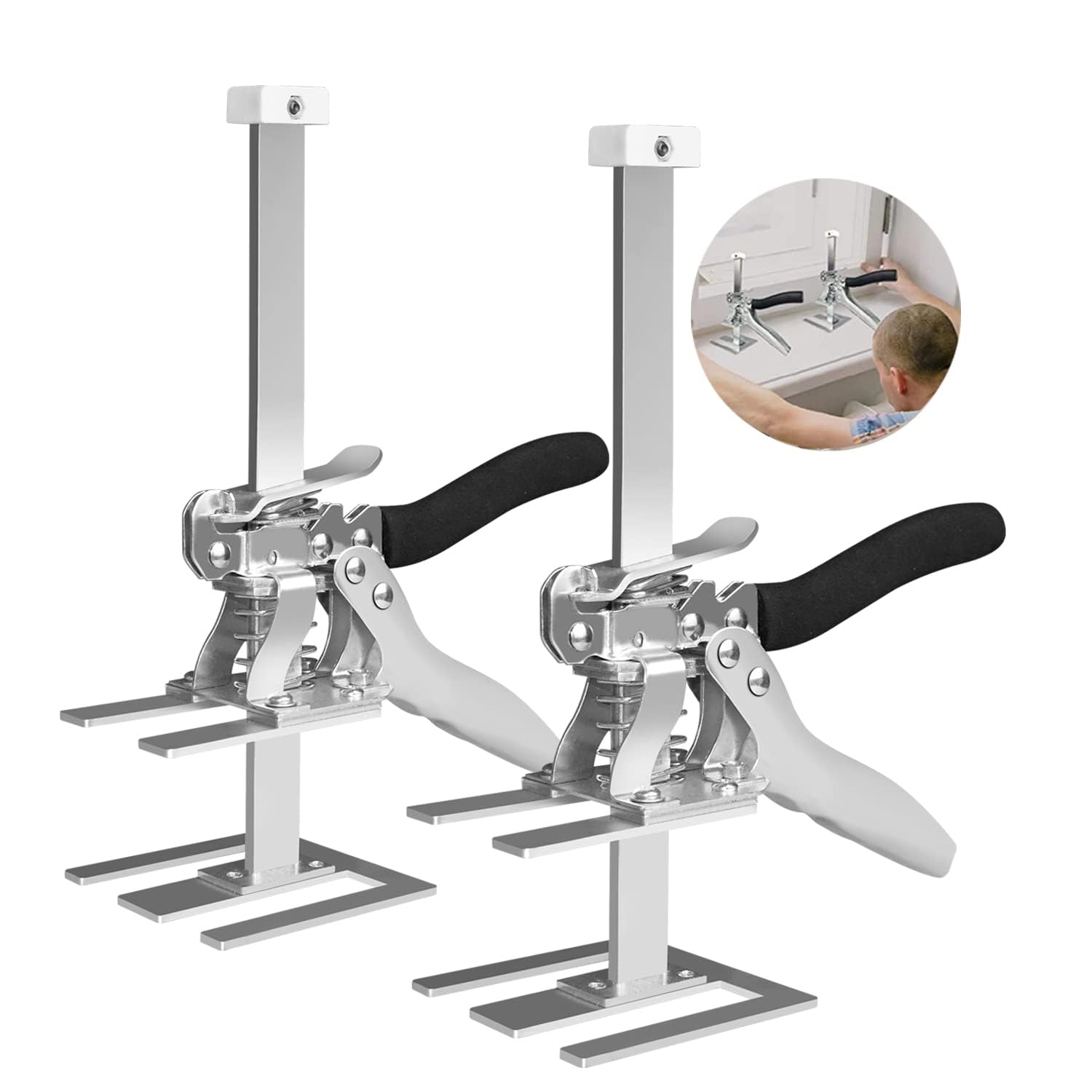 VINATOSLA Hand Lifting Jack Tool 1PCS,Furniture Jack Lifter Tool,Arm Jack for Wall Tile Locator,Multi-Function Height Adjustment Lifting Device,Labor Saving Arm for Installing Cabinet (B0D359MPQY) Amazon Price History, Amazon Price Tracker