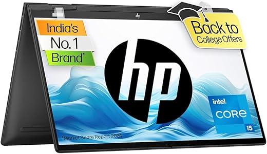 HP [SmartChoice] Envy x360 for Creators 12th Gen Intel Core i5-1235U 15.6″(39.6 cm) FHD OLED 500 Nits Micro-Edge Display (16GB RAM/512GB…