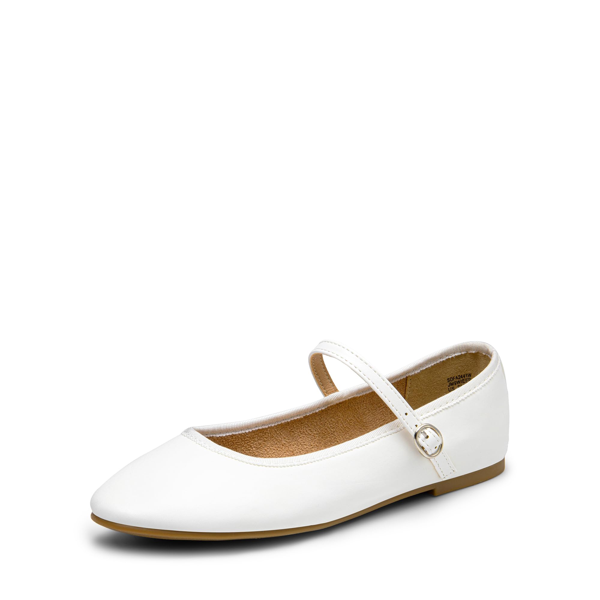 DREAM PAIRS Schuhe Damen Ballerinas Mary Jane Schuhe Trachtenschuhe runde Zehen Bequeme Elegante für den Alltag